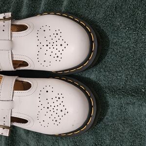 Kids White Leather Shoes